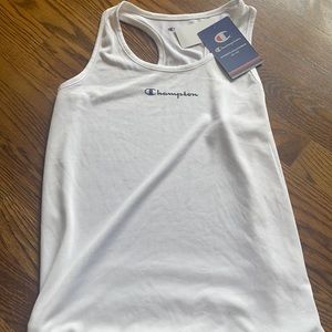 New Champion White athletic tank top